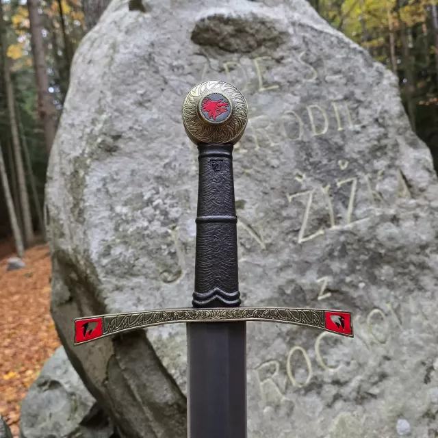 Replika Kingdom Come: Deliverance II – Szent György-kard (biztonságos / polifoam LARP fegyver) - Fegyver másolat