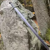 Replika Kingdom Come: Deliverance II – Szent György-kard (biztonságos / polifoam LARP fegyver) - Dekoráció