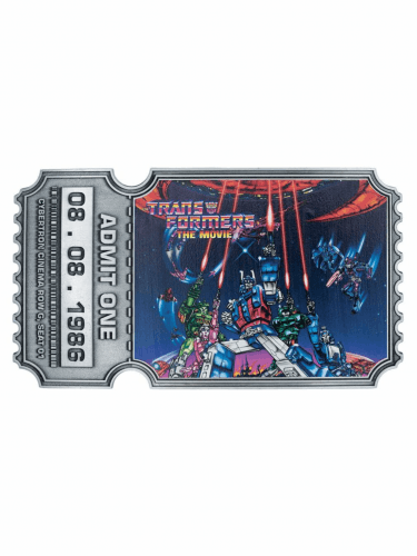 Gyűjtői mozijegy Transformers - Admit One (40th Anniversary)