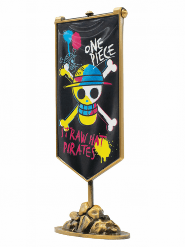 Gyűjtői asztali zászló One Piece - Straw Hat Pirates Limited Edition
