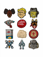 Gyűjtői jelvény Fallout - Mystery Pin Badge (véletlenszerű kiválasztás)