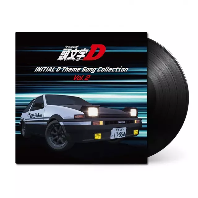 Hivatalos soundtrack Initial D: Theme Songs Collection Vol.2 LP-n - Vinyl lemez