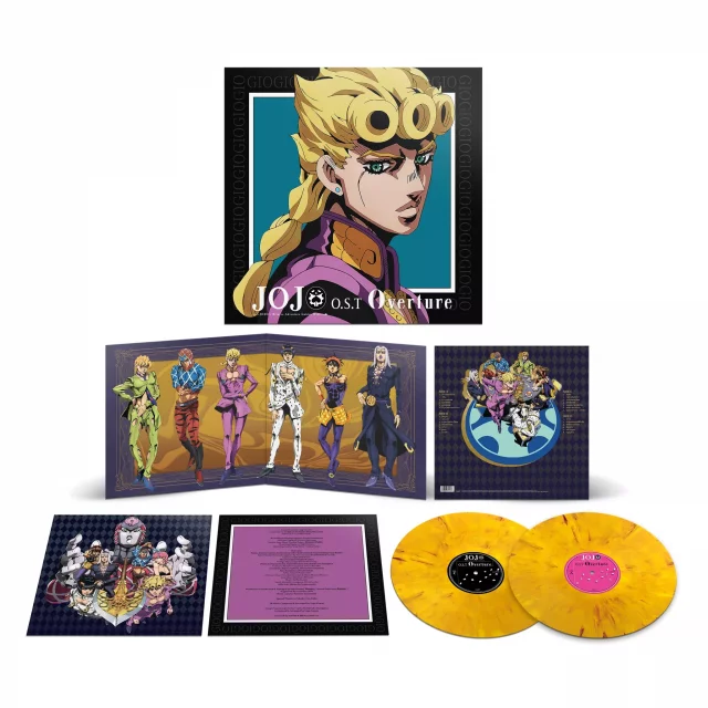 Oficiální soundtrack JoJo's Bizarre Adventure: Golden Wind na 2x LP