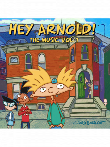 Hivatalos soundtrack Arnoldovy patálie - Hey Arnold! The Music Volume 1 na LP