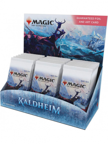 Kártyajáték Magic: The Gathering Kaldheim - Set Booster Box (30 Boosterů)