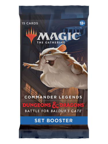Kártyajáték Magic: The Gathering Commander Legends D&D: Battle for Baldur's Gate - Set Booster (15 karet)