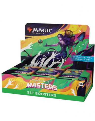 Kártyajáték Magic: The Gathering Commander Masters - Set Booster Box (24 boosterů)