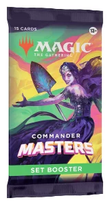 Karetní hra Magic: The Gathering Commander Masters - Set Booster (15 karet)