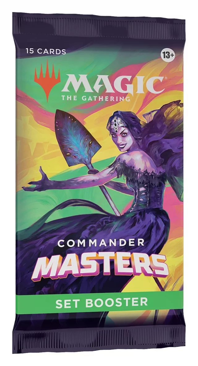 Karetní hra Magic: The Gathering Commander Masters - Set Booster (15 karet)