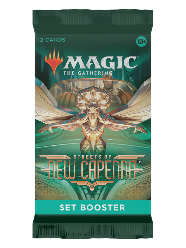 Kártyajáték Magic: The Gathering Streets of New Capenna - Set Booster (12 karet)