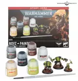 Warhammer 40,000 - Orks: Boyz + Paints - Asztali játék