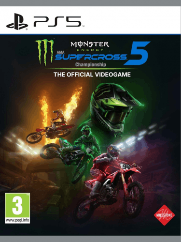 Monster Energy Supercross 5 (PS5)