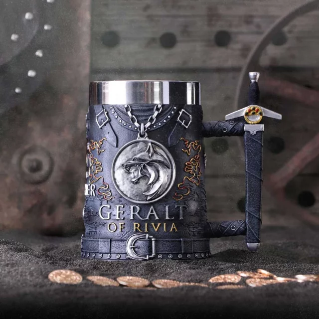 Korbel Zaklínač - Geralt of Rivia (Nemesis Now)