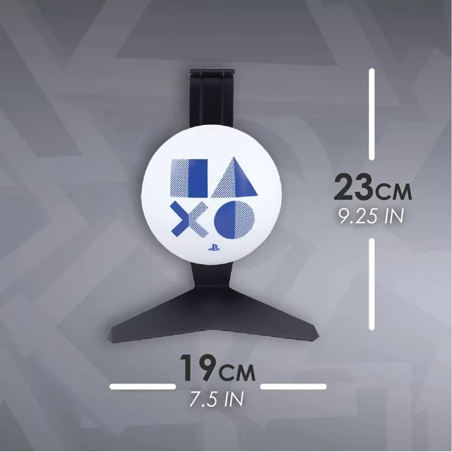 Stojánek na sluchátka - Playstation Stand for Headset (lampička)