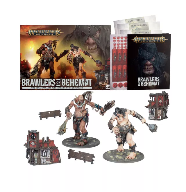 Warhammer Age of Sigmar: Sons of Behemat - Brawlers of Behemat (3 figura) - Asztali játék
