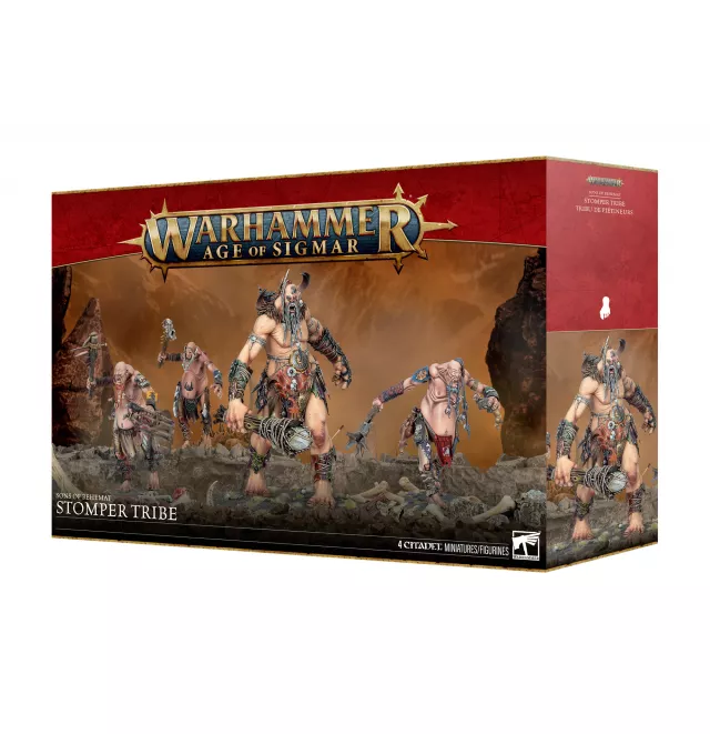 Warhammer Age of Sigmar: Sons of Behemat - Stomper Tribe (4 figura) - Asztali játék