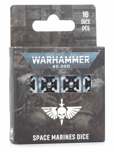 Dobókockák Warhammer 40,000 - Space Marines (16 db)