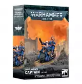 W40k: Space Marines - Captain on Bike (1 figura) - Warhammer