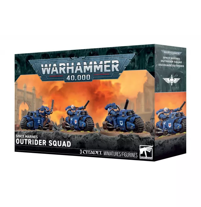 W40k: Space Marines - Outrider Squad (3 figura) - Warhammer