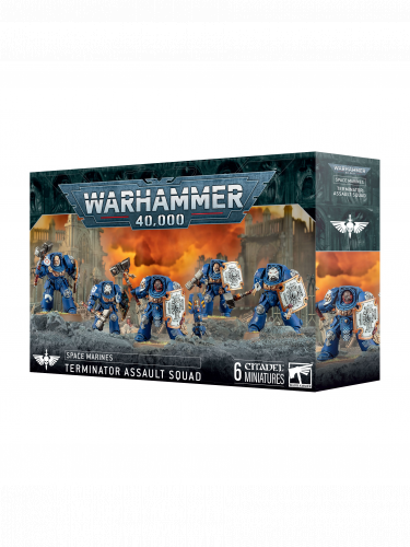 W40k: Space Marines - Terminator Assault Squad (6 figura)
