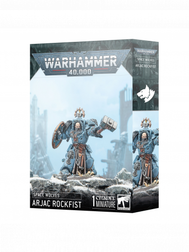 W40k: Space Wolves - Arjac Rockfist (1 figura)