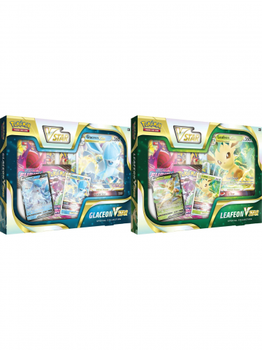 Kártyajáték Pokémon TCG - Glaceon VSTAR + Leafeon VSTAR Special Collection
