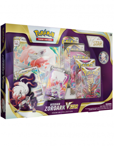 Kártyajáték Pokémon TCG - Hisuian Zoroark VSTAR Premium Collection (sérült csomagolás)