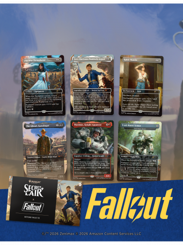 Kártyajáték Magic: The Gathering Secret Lair x Fallout: Beyond Vault 33