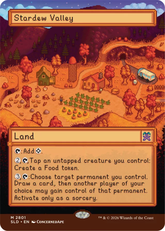 Kártyajáték Magic: The Gathering Secret Lair x Stardew Valley - Magic The Gathering