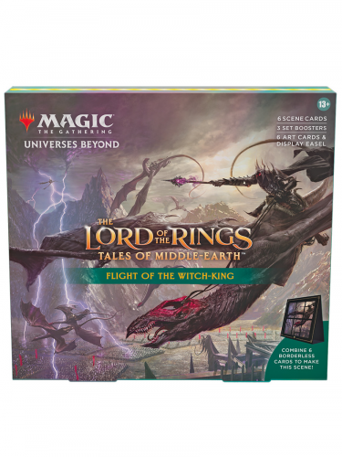 Kártyajáték Magic: The Gathering Universes Beyond - LotR: Tales of the Middle Earth - Flight of the Witch King Scene Box