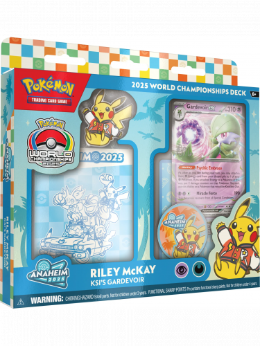 Kártyajáték Pokémon TCG - 2025 World Championship Deck - Riley McKay - Gardevoir ex - Masters Champion
