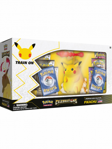 Kártyajáték Pokémon TCG: Celebrations - Premium Figure Collection (Pikachu VMAX)