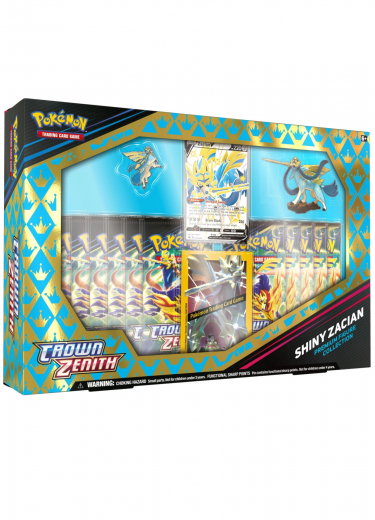 Kártyajáték Pokémon TCG: Crown Zenith - Premium Figure Collection (Shiny Zacian)