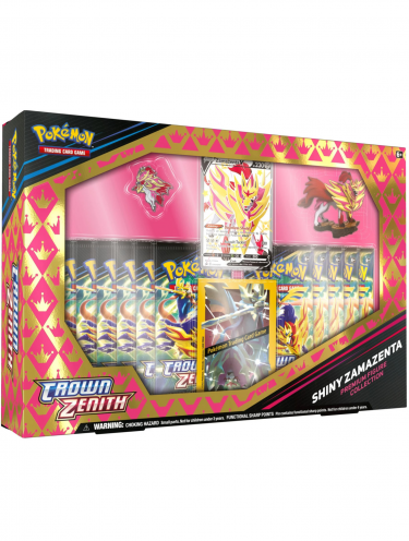 Kártyajáték Pokémon TCG: Crown Zenith - Premium Figure Collection (Shiny Zamazenta)