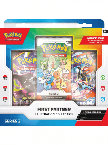 Kártyajáték Pokémon TCG - First Partner Illustration Collection Series 3