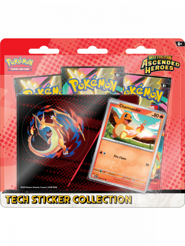 Kártyajáték Pokémon TCG: Mega Evolution - Ascended Heroes Charmander Tech Sticker Collection