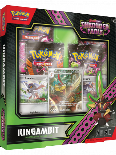 Kártyajáték Pokémon TCG: Scarlet & Violet Shrouded Fable - Kingambit Illustration Collection