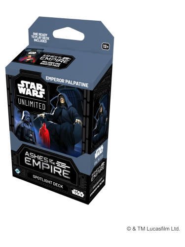 Kártyajáték Star Wars: Unlimited - Ashes of the Empire Spotlight Deck (Emperor Palpatine)