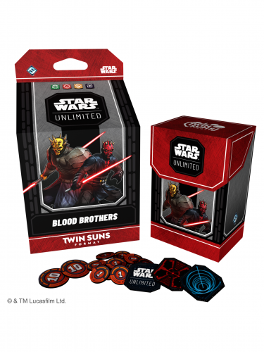Kártyajáték Star Wars: Unlimited - Blood Brothers Twin Suns Deck