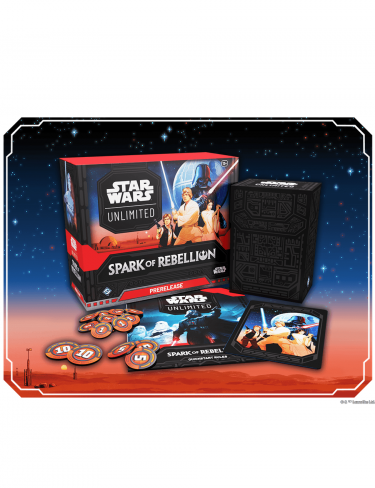 Kártyajáték Star Wars: Unlimited - Spark of Rebellion Prerelease Pack