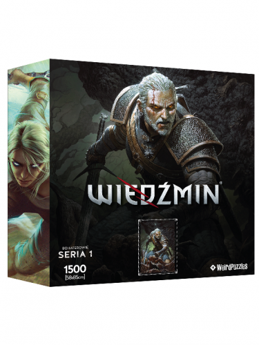 Képkirakó puzzle - Geralt (Witcher heroes) S1