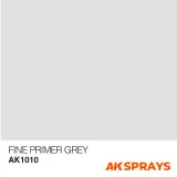 AK Fine Primer Grey Spray - alapozó festék, szürke (spray) - Asztali játék