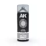 AK Fine Primer Grey Spray - alapozó festék, szürke (spray) - AK-Interactive