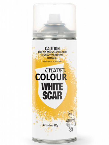 Spray Citadel White Scar - alapszín, fehér (spray)