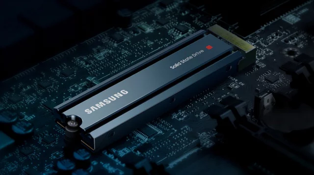 SSD disk pro konzoli PlayStation 5 - Samsung SSD 980 PRO 1TB s chladičem