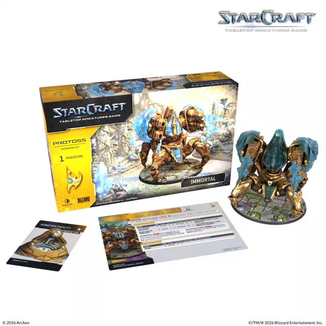 Figurás játék StarCraft - Tabletop Miniature Game - Immortal - Expansion Set (1 figura) - Asztali játék