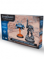 Figurás játék StarCraft - Tabletop Miniature Game - Jim Raynor & Point Defense Drone - Hero Expansion Set (2 figura)