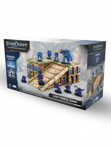 Figurás játék StarCraft - Tabletop Miniature Game - Lost Temple Ramp - Terrain Expansion Set (1 figura)