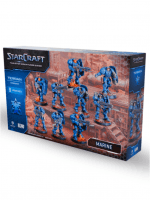 Figurás játék StarCraft - Tabletop Miniature Game - Marine - Expansion Set (9 figura)