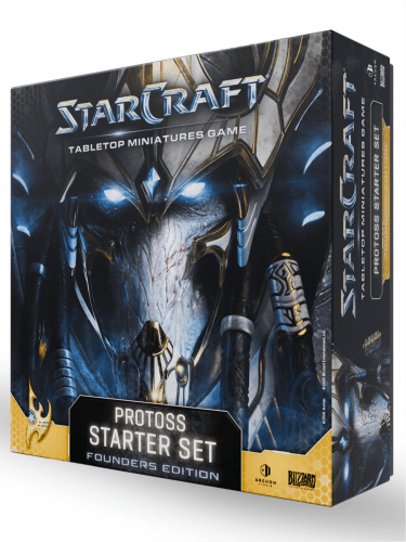 Figurás játék StarCraft - Tabletop Miniature Game - Protoss Starter Set - Founder's Edition
